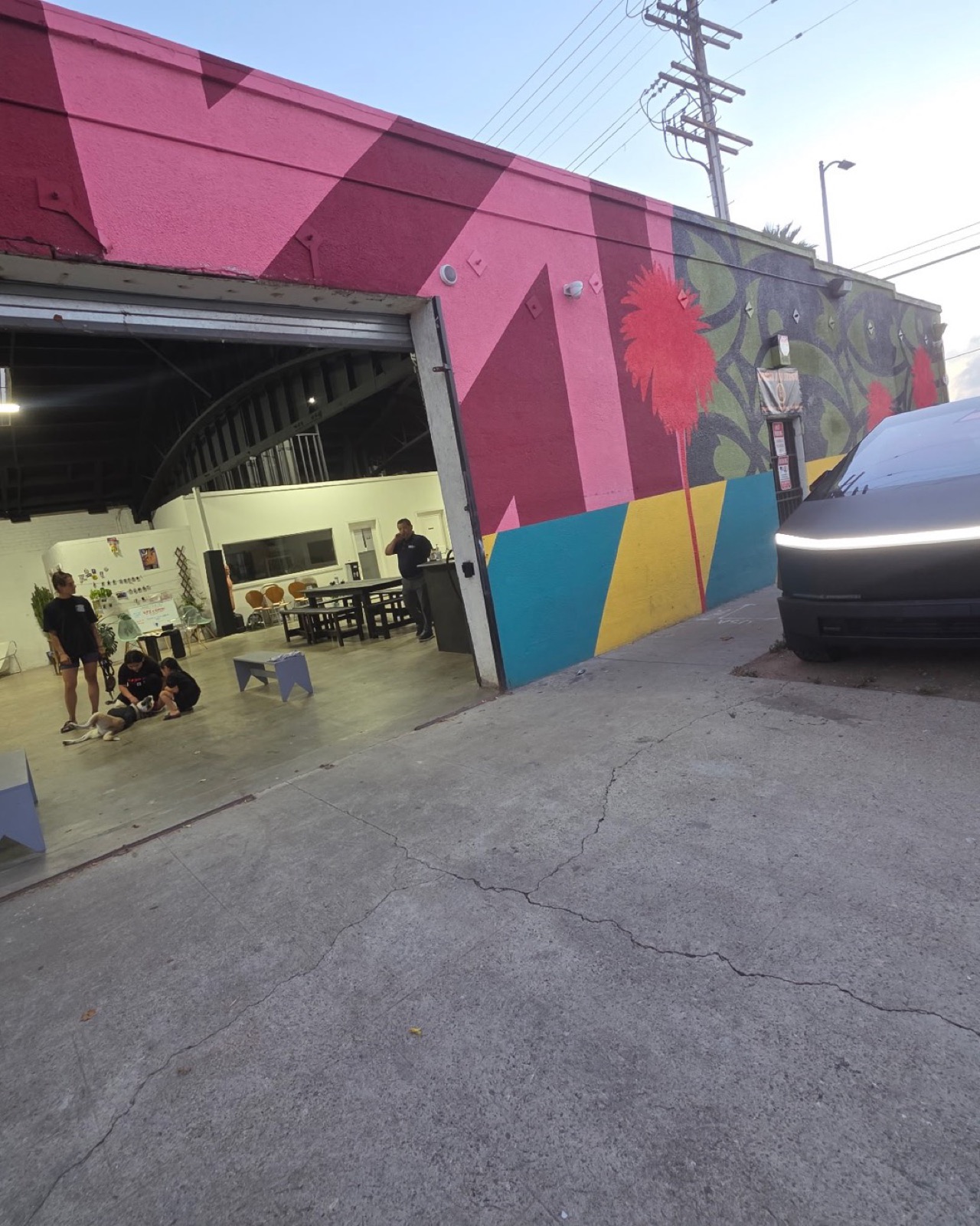 Community Wellness Night gathering at the event space